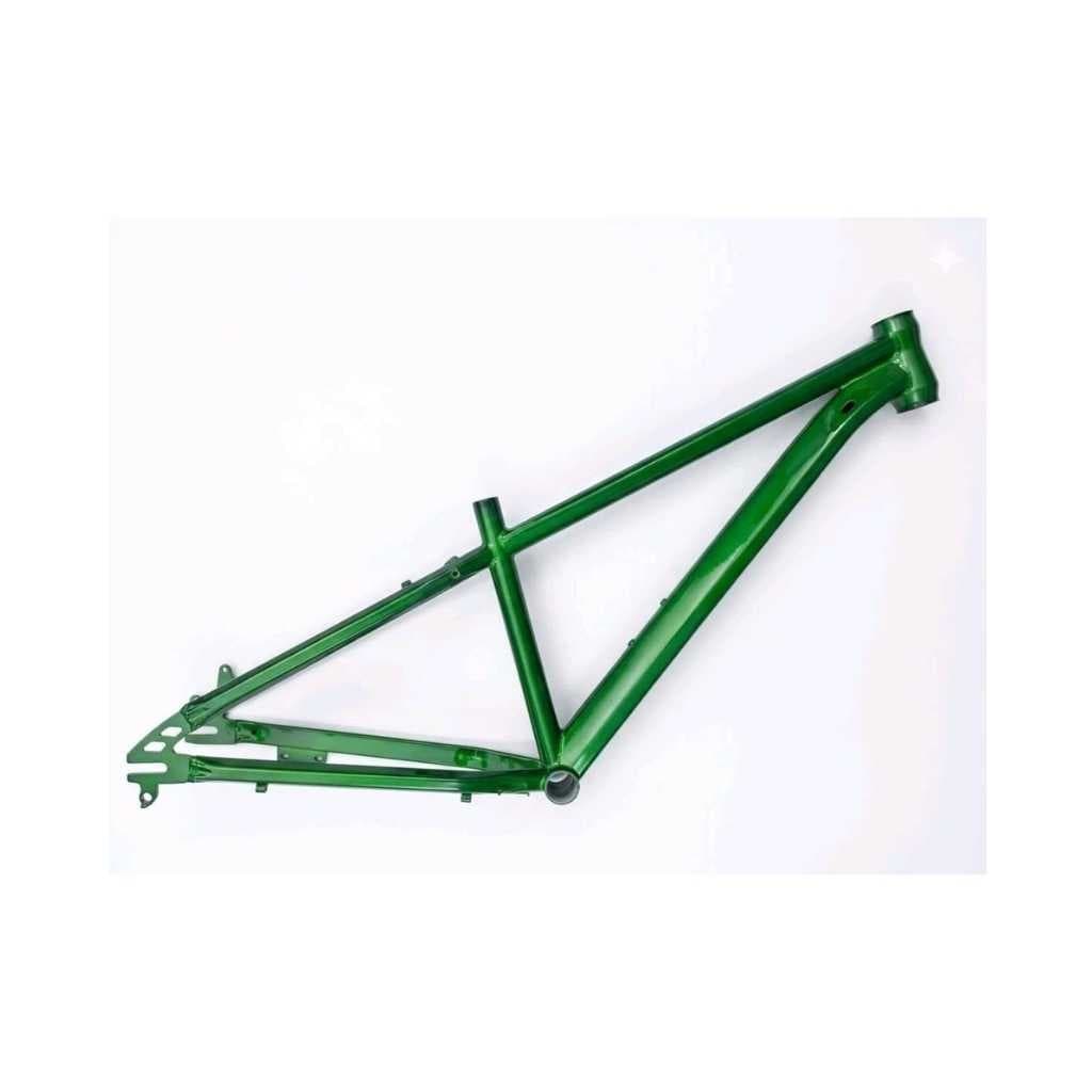 MTB Alloy Steel Stunt Cycle Frame Green