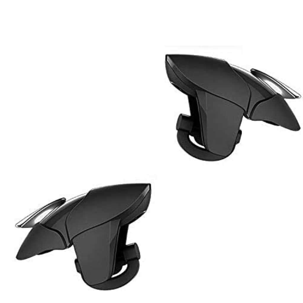 Black Shark Shape Mobile Gaming Triggers (1 Pair)