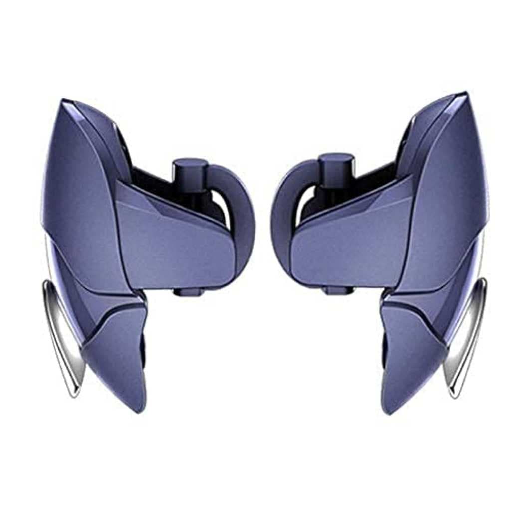 BLAXSTOC Blue Shark Mobile Game Controller Trigger – 1 Pair (Midnight Blue)
