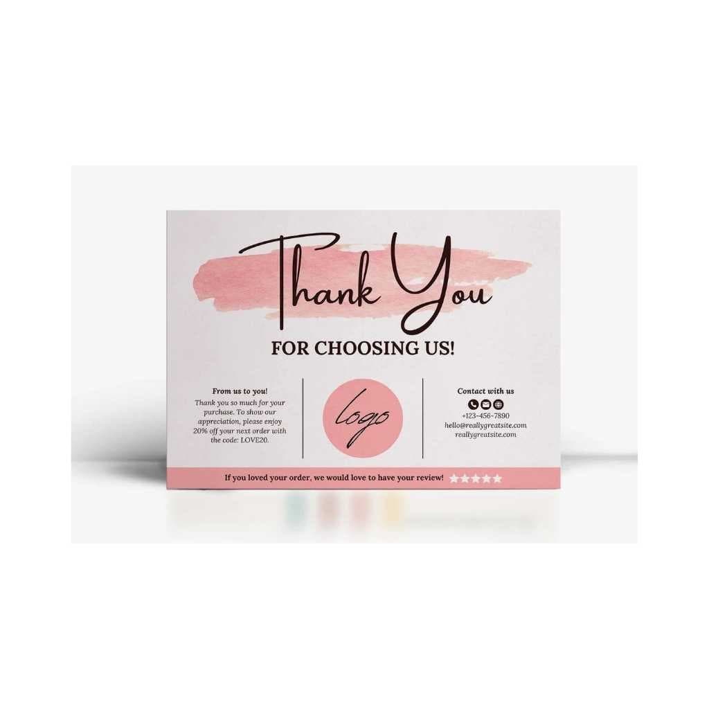 Thank You Card