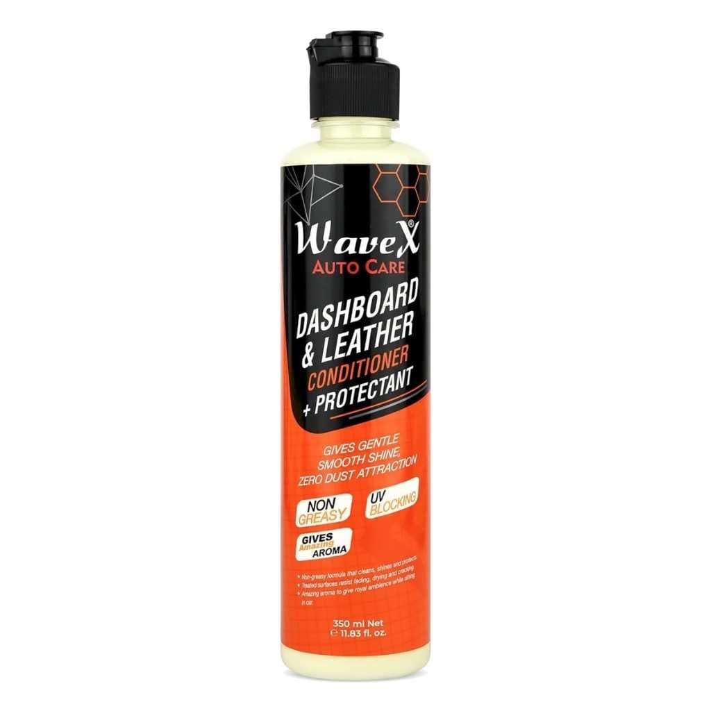 Wavex Dashboard Polish and Leather Conditioner + Protectant 350ml