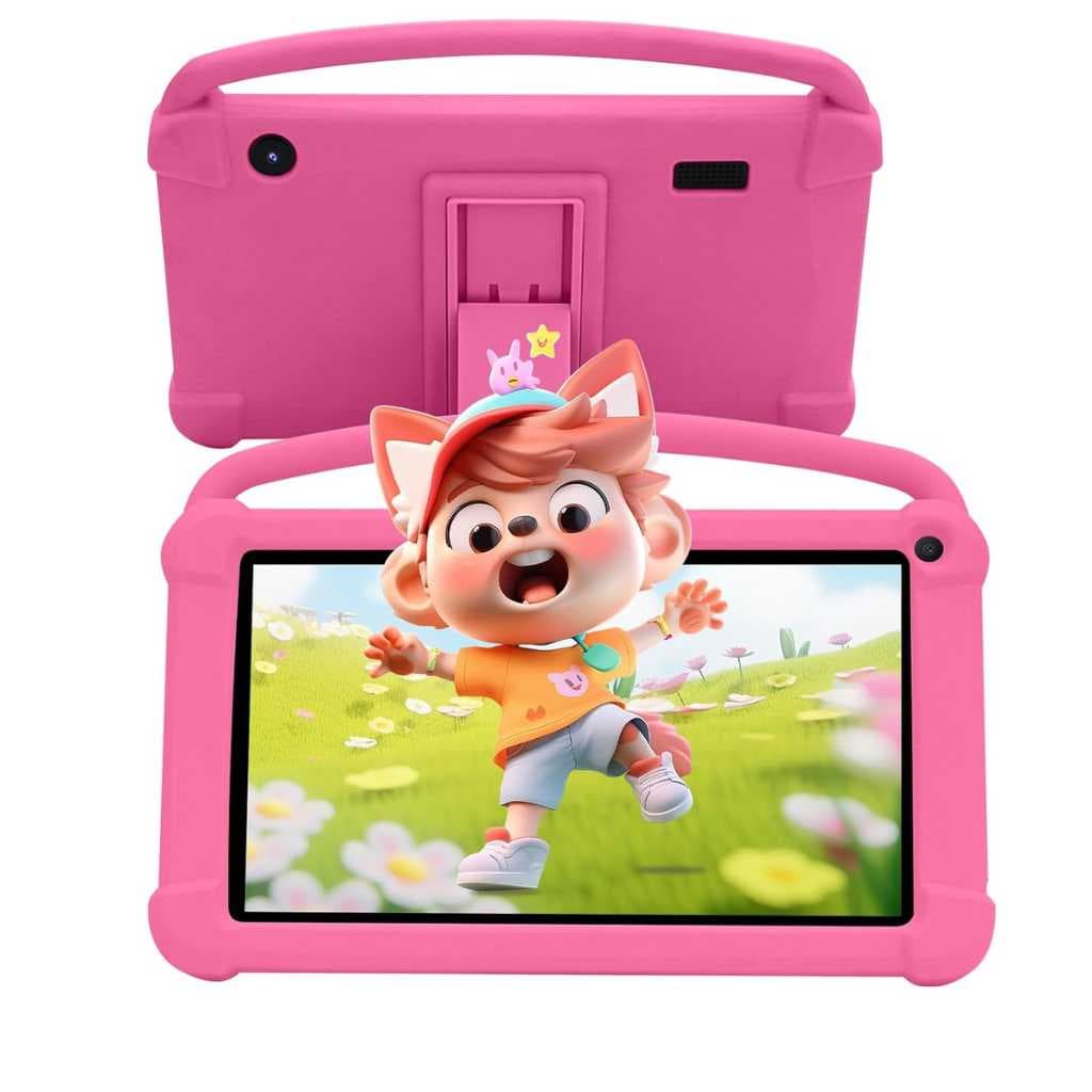 7" Kids Tablet Android 12 | 4GB RAM + 32GB ROM (512GB Expandable) | Parental Control | Shockproof Case