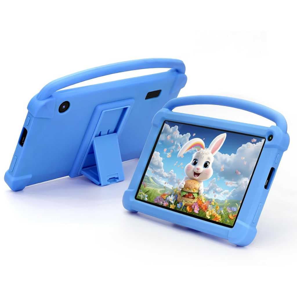 7" Kids Tablet Android | 4GB RAM + 32GB ROM (1TB Expandable) | Parental Control | Shockproof Case | IPS Display