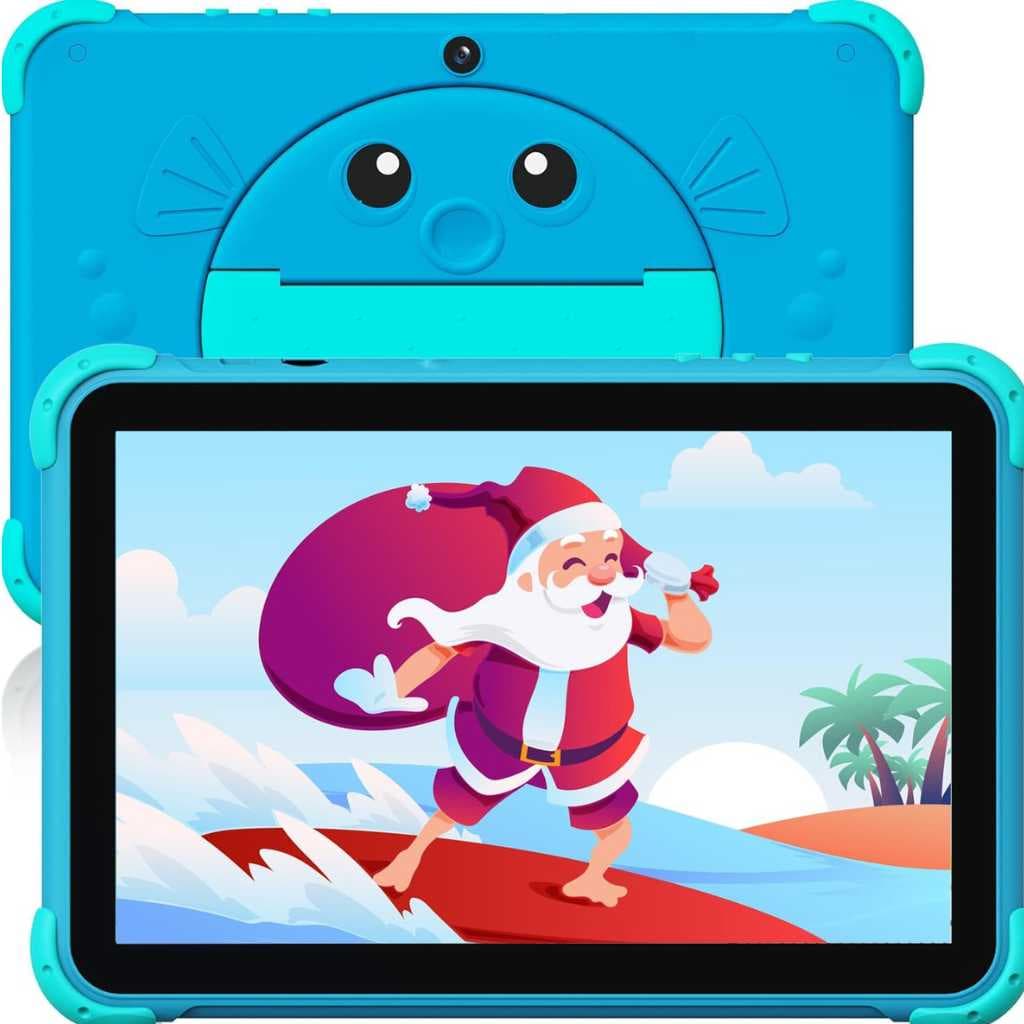 YINOCHE 10 Inch Kids Tablet | WiFi | 32GB Storage | Parental Control | Dual Camera | Shockproof Case | Preloaded Apps