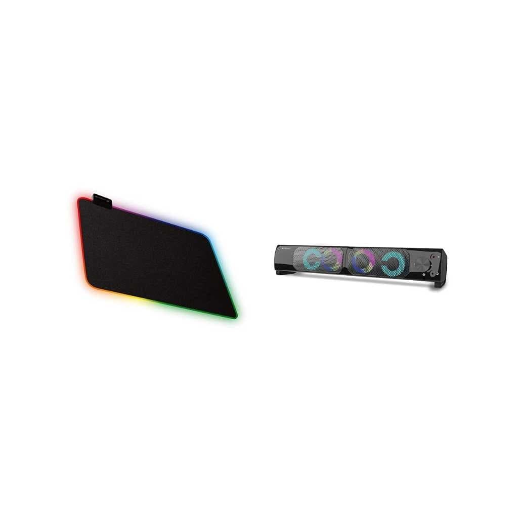 ZEBRONICS Zeb-Blaze RGB Gaming Mouse Pad