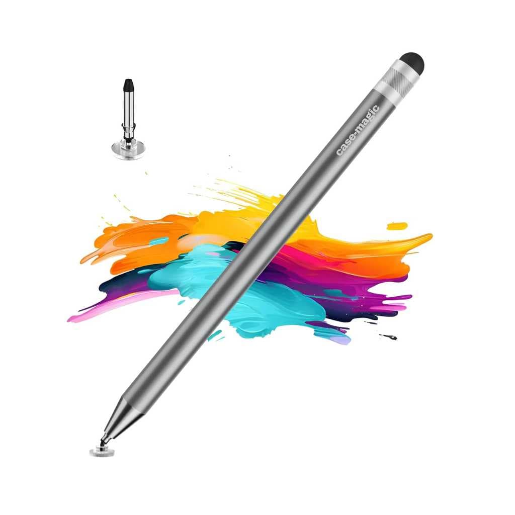 Case-Magic 2-in-1 Universal Stylus Pen (Grey)