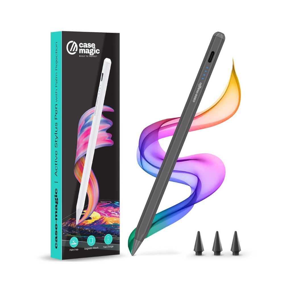 Case-Magic Active Stylus Pen for iPad (Dark Grey)