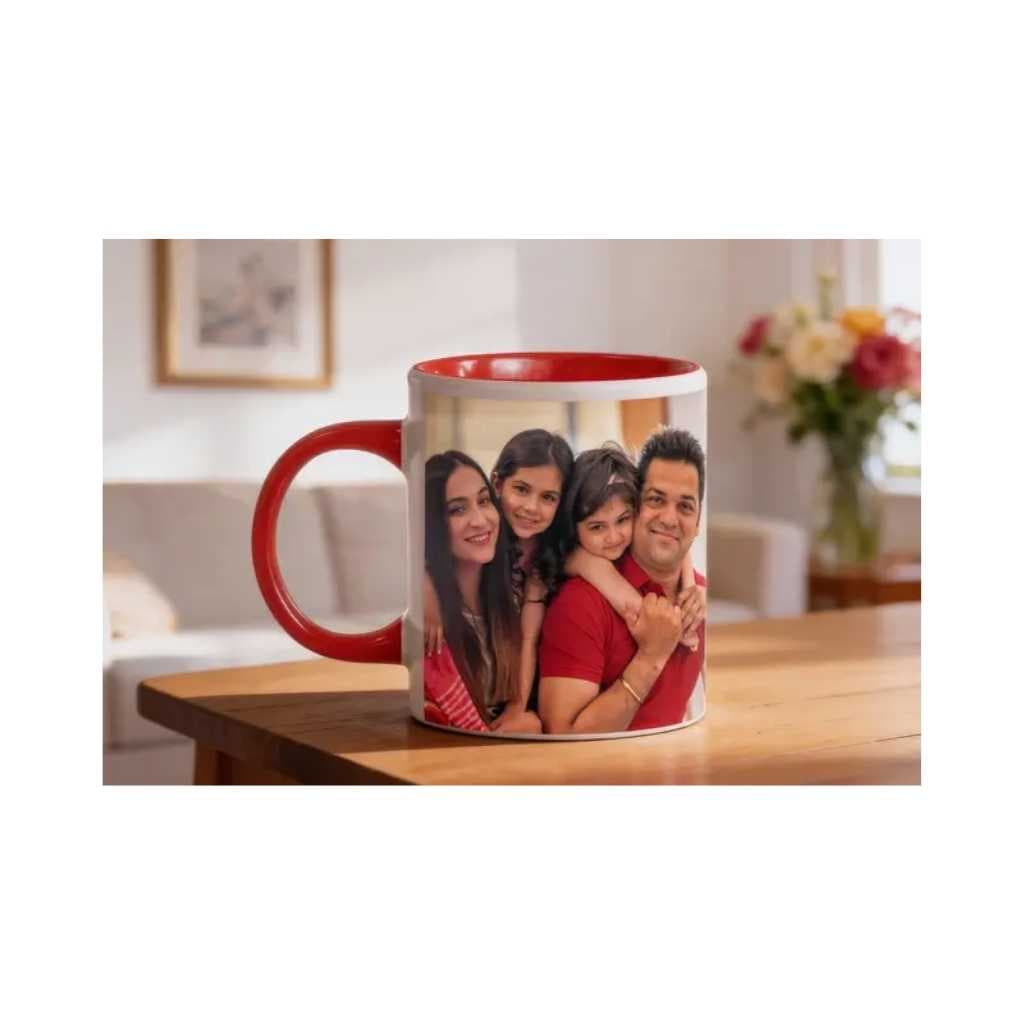 Personalised Inner Coloured Mug
