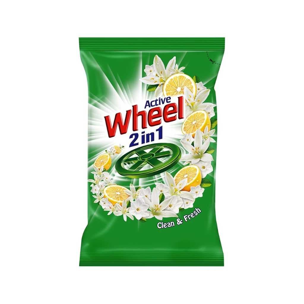 Wheel Green Detergent Powder Lemon & Jasmine – 1 Kg