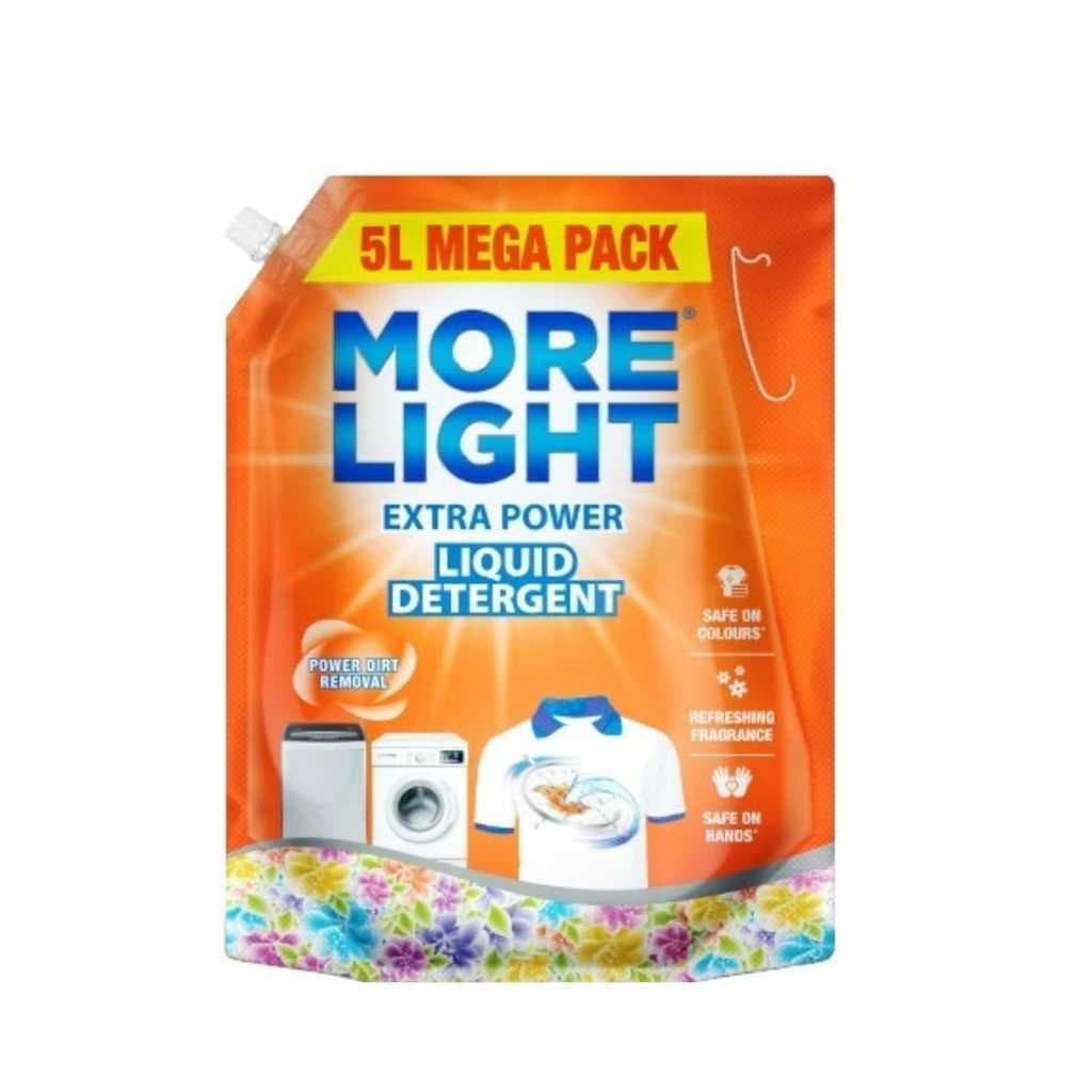 More Light Extra Power Liquid Detergent – 5 Litre Pouch