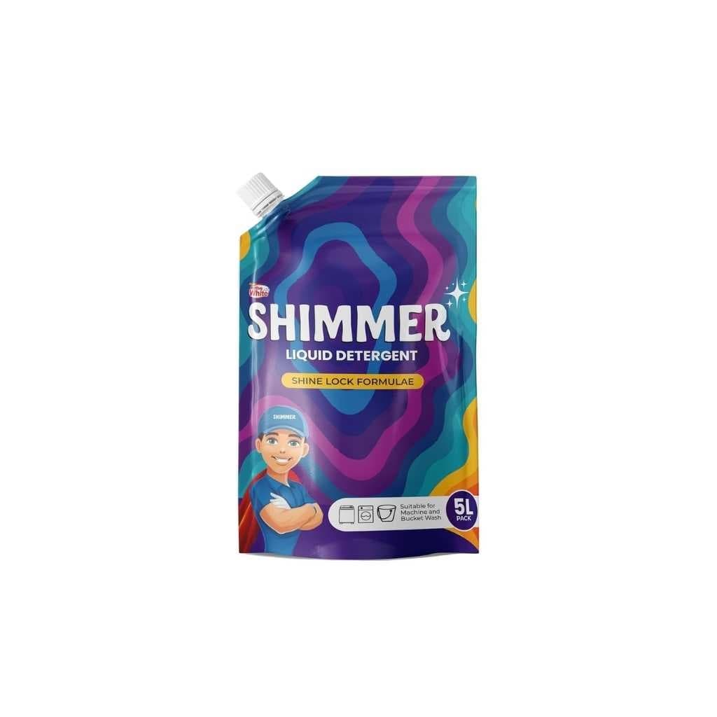 Shimmer Liquid Detergent – French Lavender Fragrance – 5L Pack
