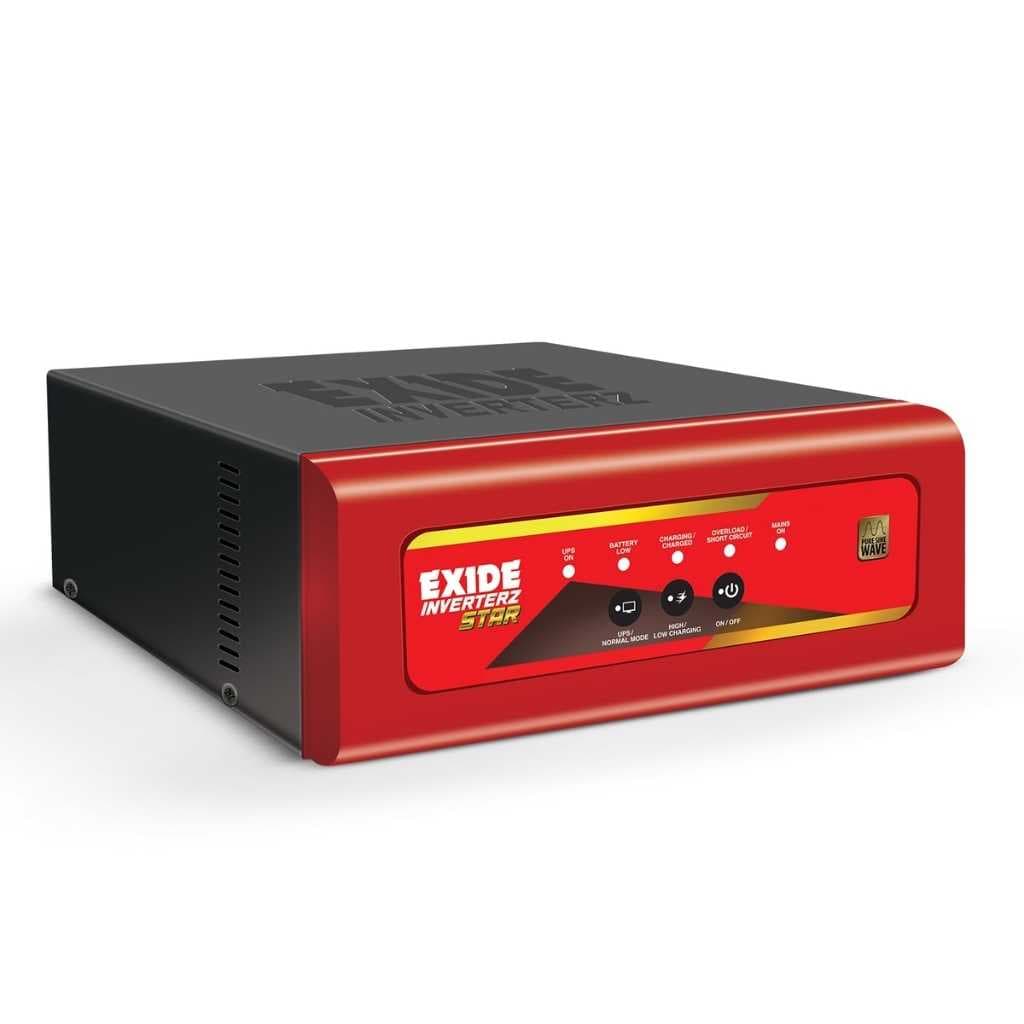 EXIDE Star START12V1125 1125VA Pure Sine Wave Home UPS Inverter