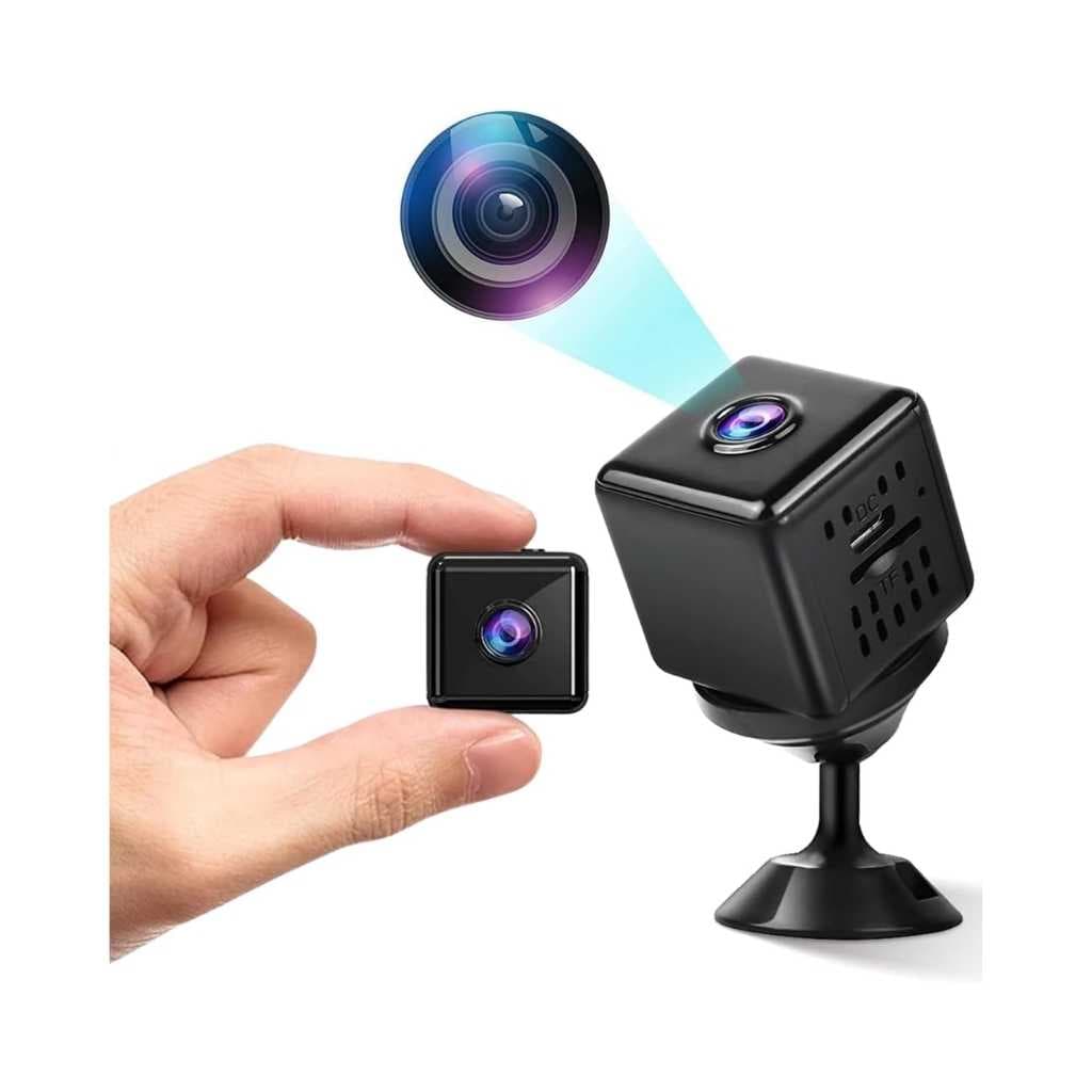 Drumstone 1080P WiFi Hidden Spy Camera Mini Nanny Cam