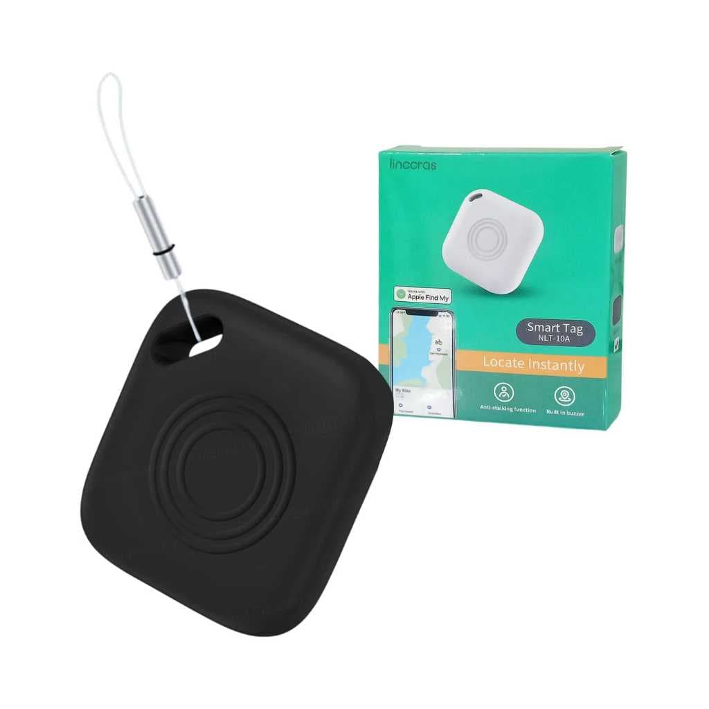 FunBlast Find My Network Compatible Tracker (Black)