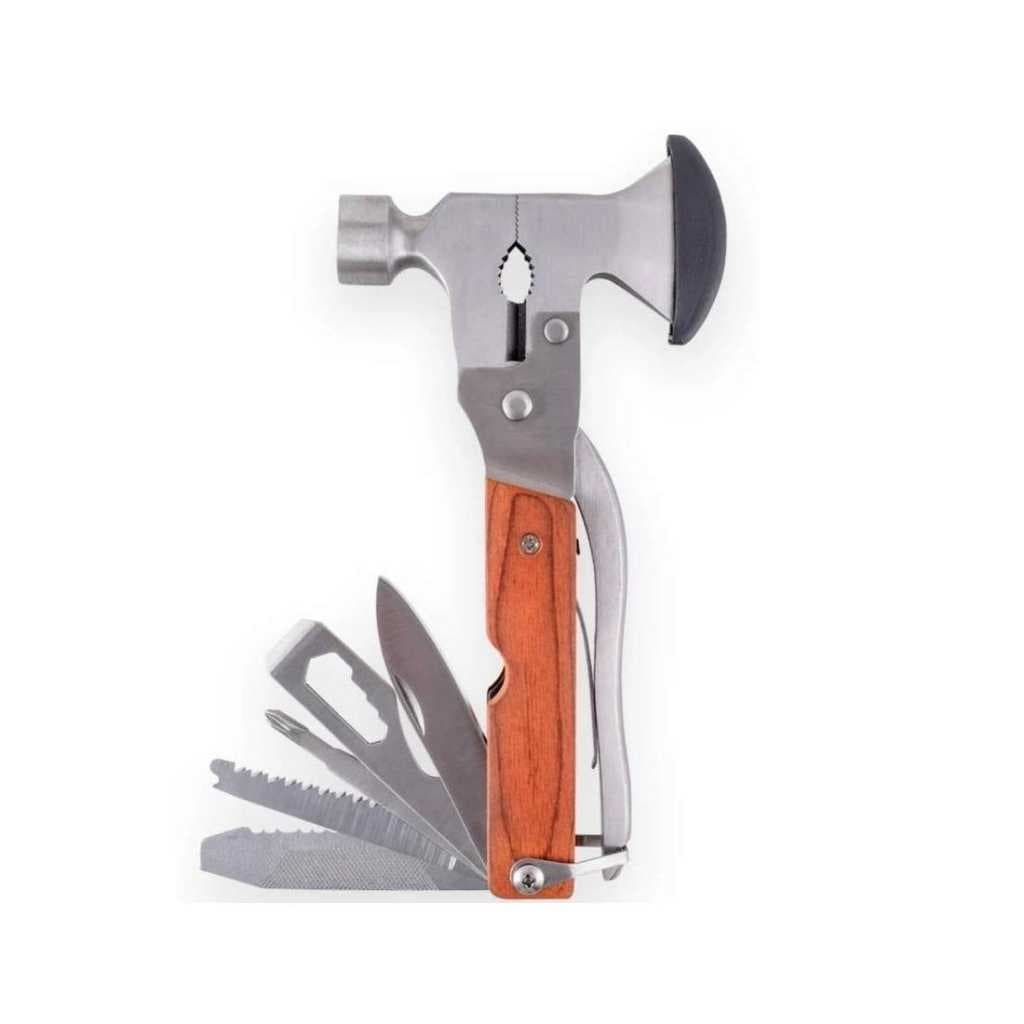 SHIVEXIM Stainless Steel 14-in-1 Multi-Tool Axe Hammer