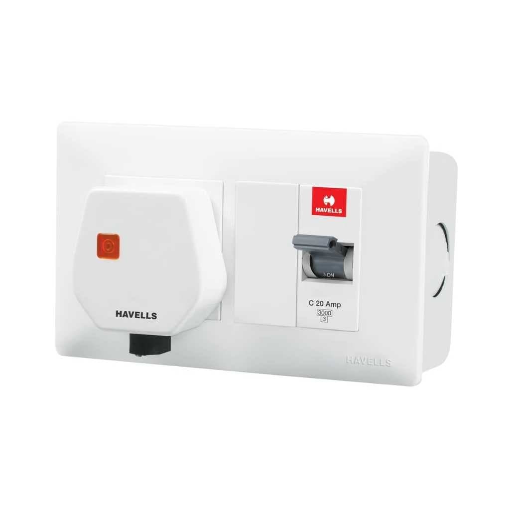 Havells DBOXx MCB Protected Socket