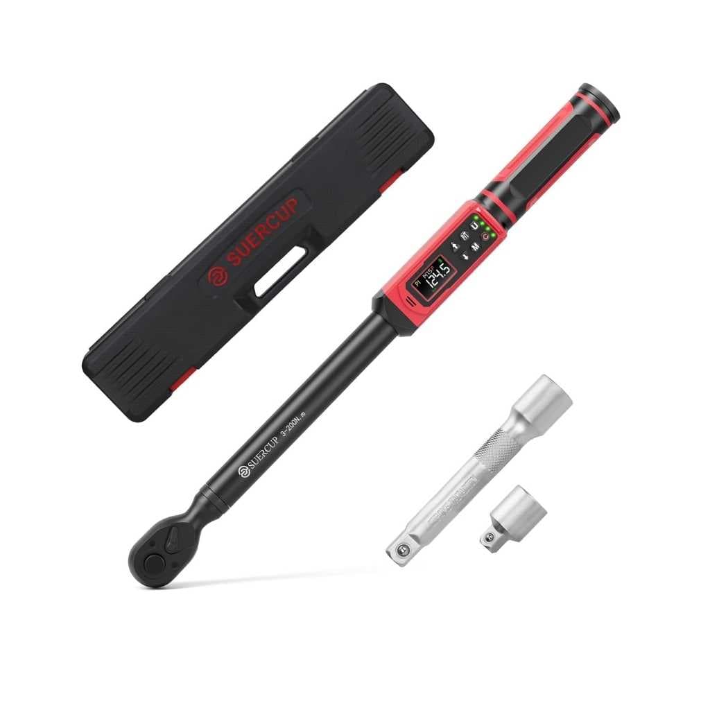 SUERCUP 1/2-Inch Drive Digital Torque Wrench