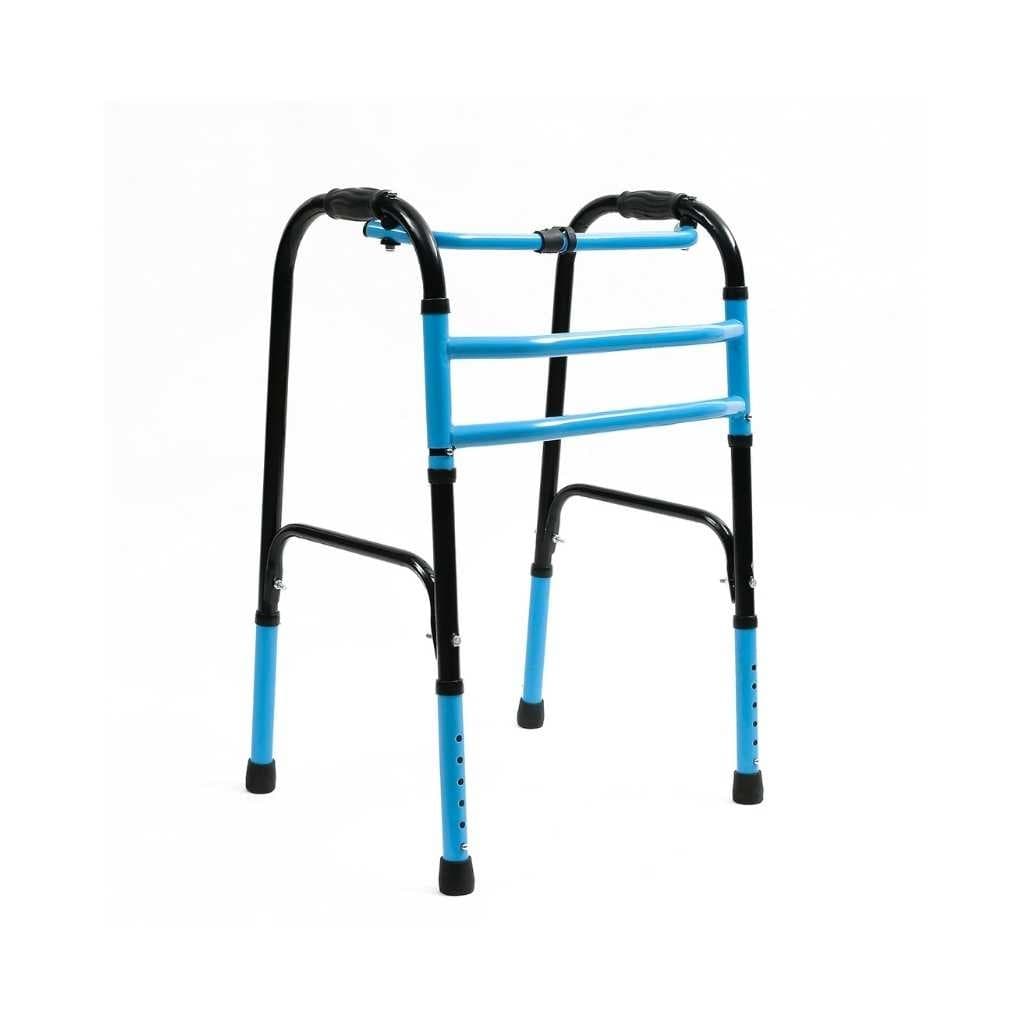 Plain Double Bar Frame Balanced Adjustable Adult Walker