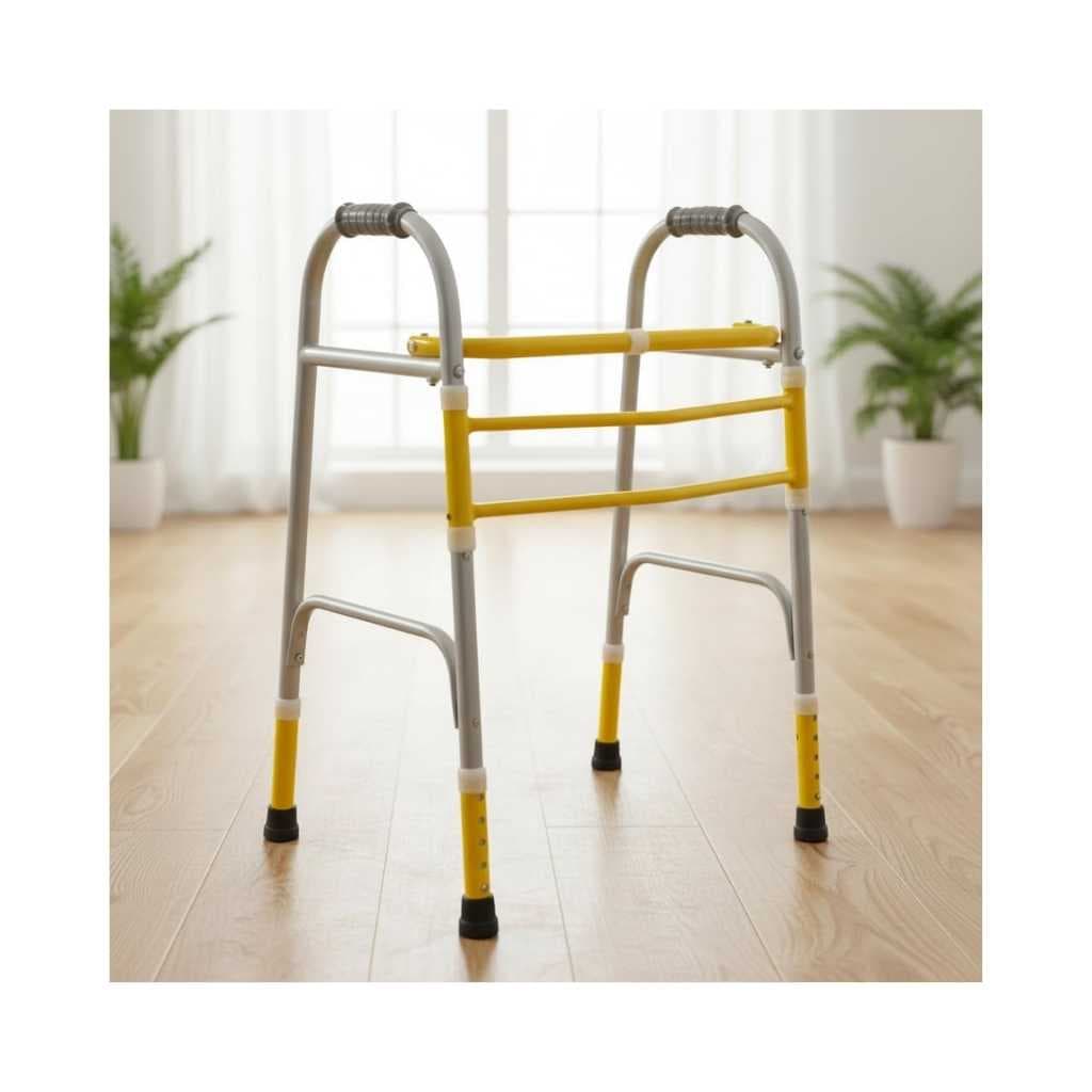 Adjustable Folding Walker for Elderly & Patients