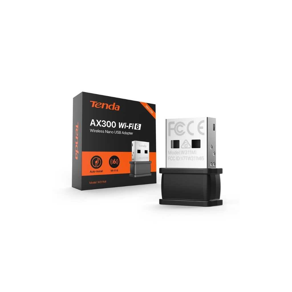 Tenda 300Mbps Wireless USB WiFi Adapter Nano Dongle