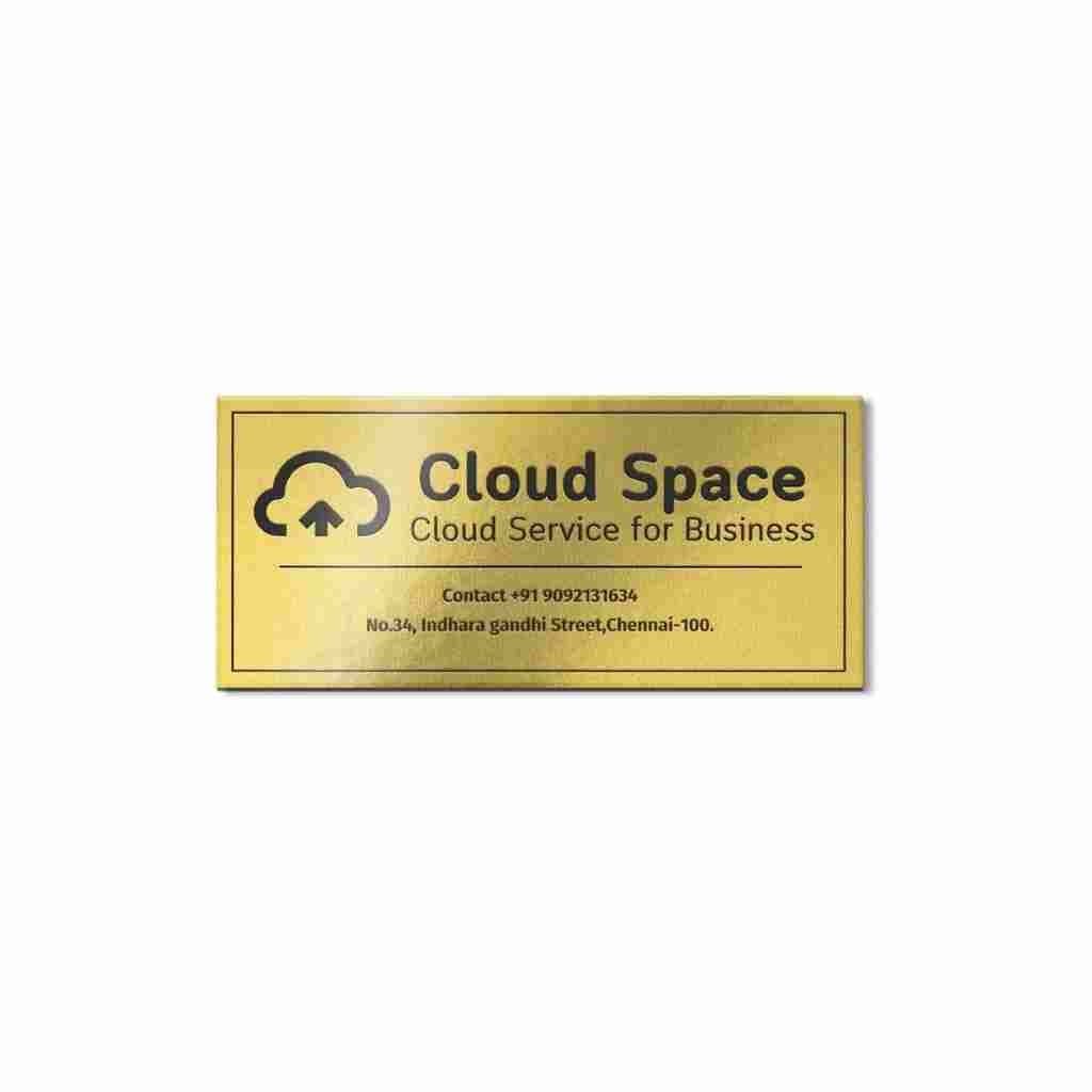 Bellissimo Name Plates – Rectangle