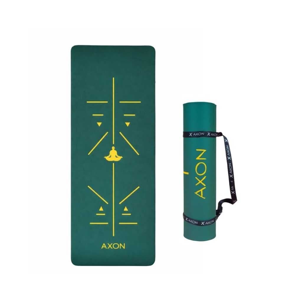 AXON 6mm Yoga Mat with Alignment Guidelines