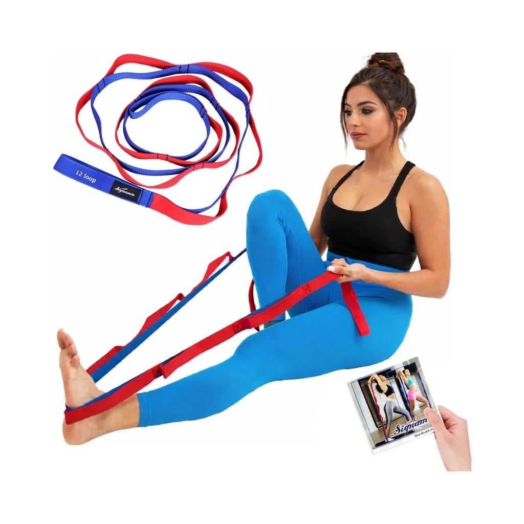 Signamio Yoga Belt for Women – Premium Stretching Belt