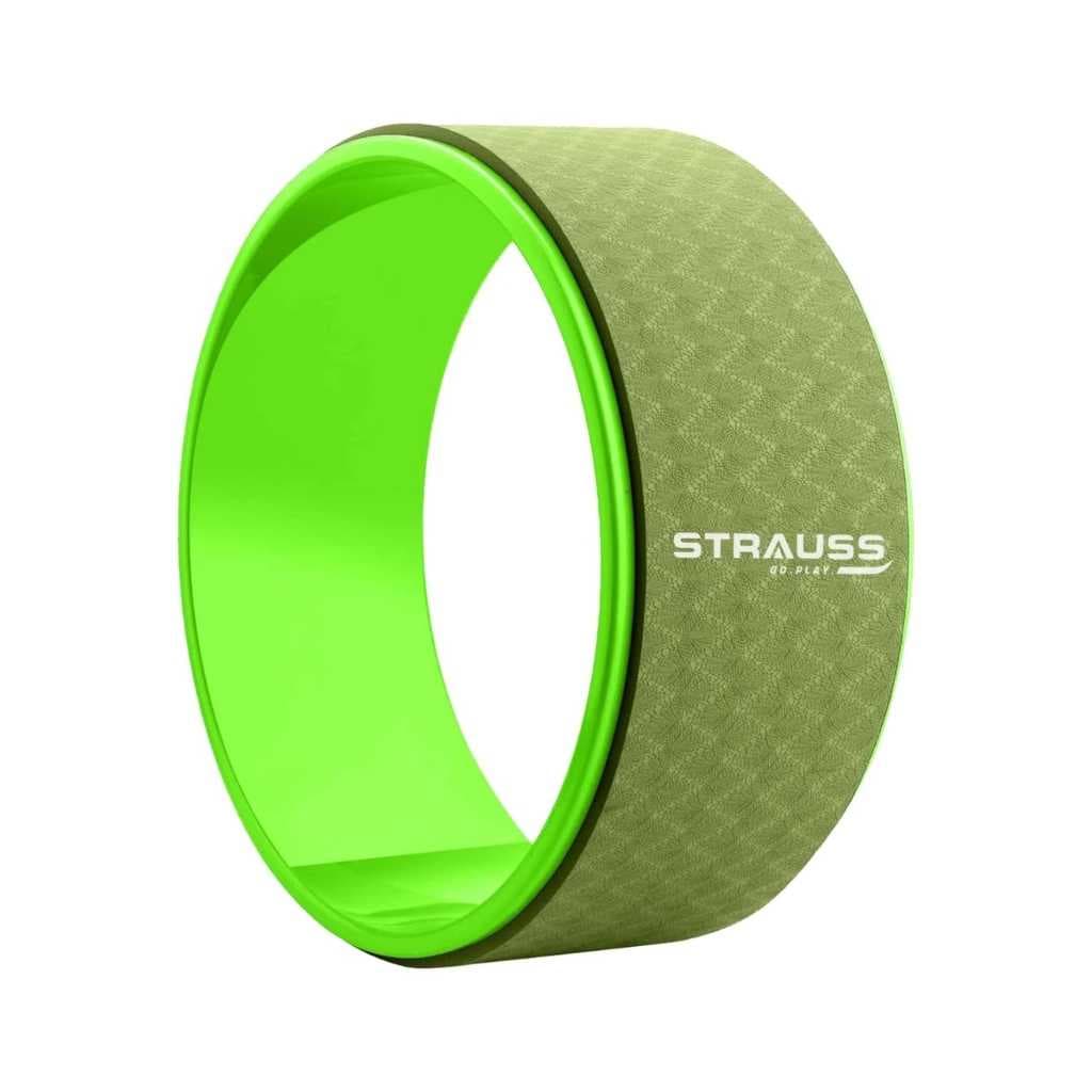 Strauss Yoga Wheel for Stretching, Backbends & Back Pain Relief