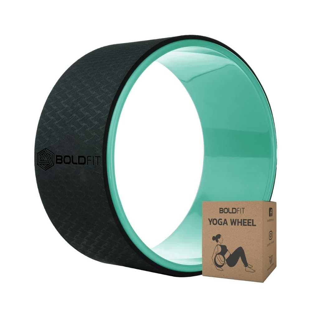 Boldfit Yoga Wheel for Stretching, Back Bends & Home Workout