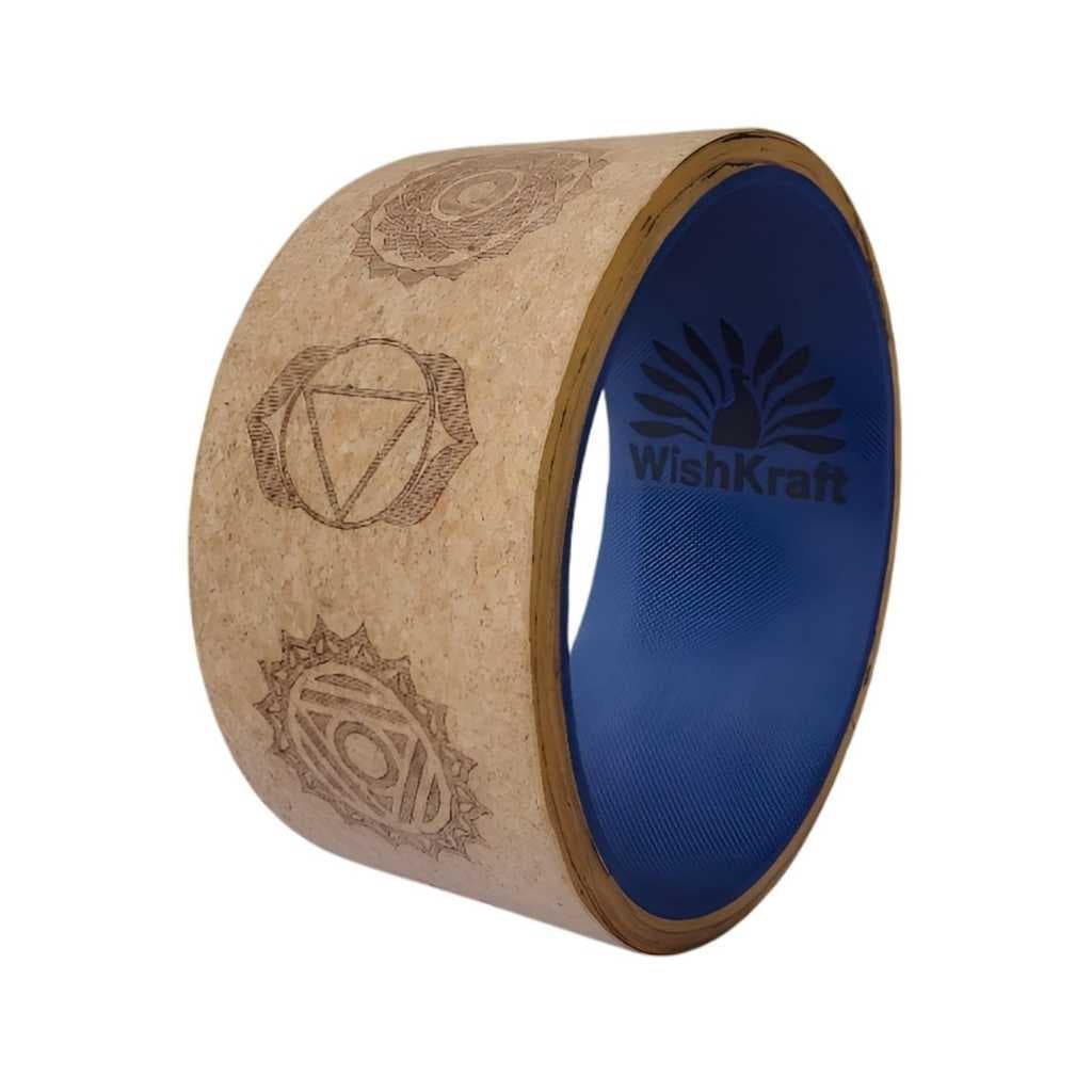 WishKraft Wide Yoga Wheel for Back Pain Relief & Back Stretching