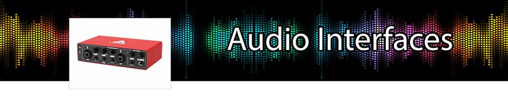 Audio Interfaces banner