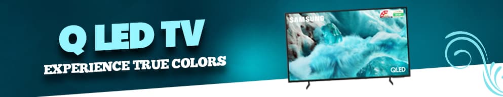 QLED TVs banner