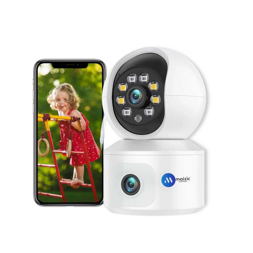 Maizic Smarthome 4G Dual Lens Indoor CCTV Camera