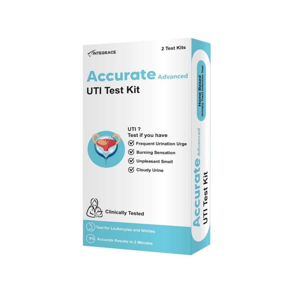 UTI Test Kit (Pack of 2 Strips) – Clinically Tested Home Urine Test