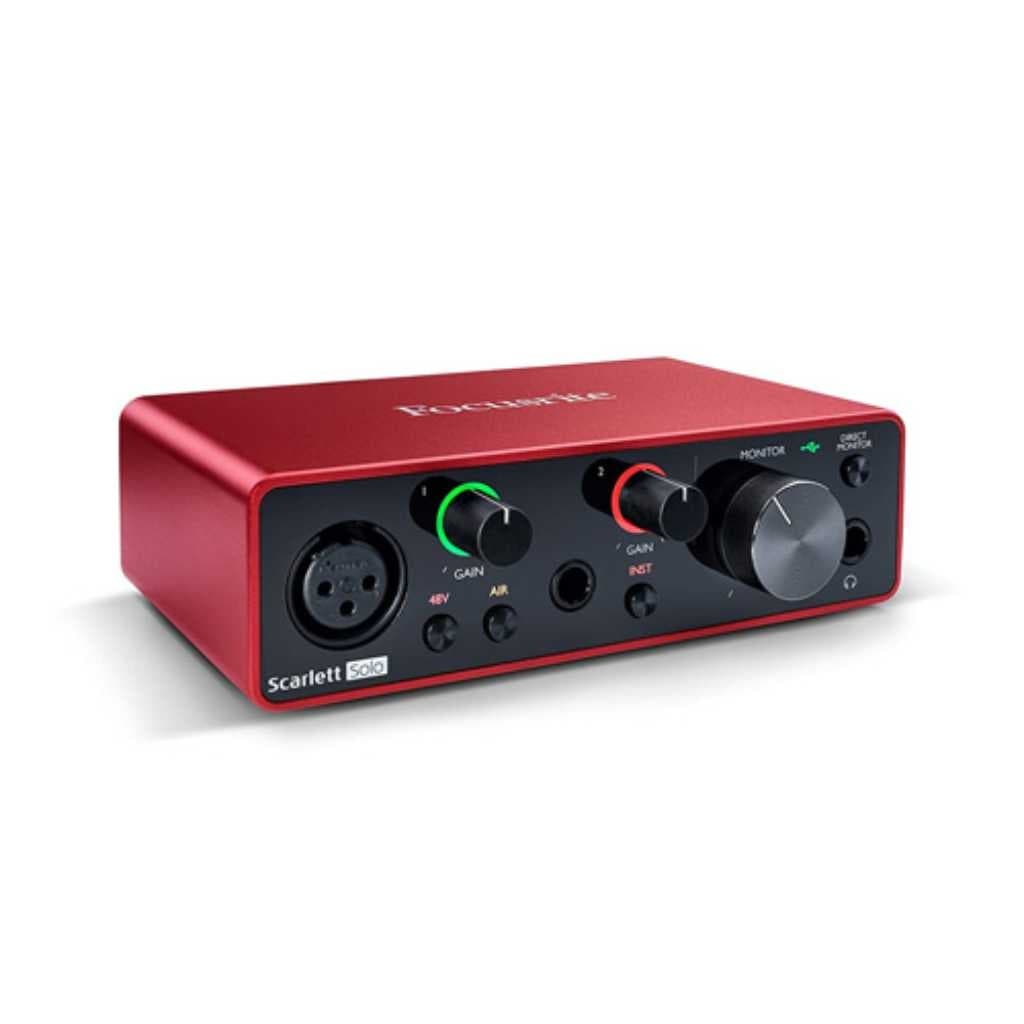 Focusrite Scarlett Solo 3rd Gen with Pro Tools