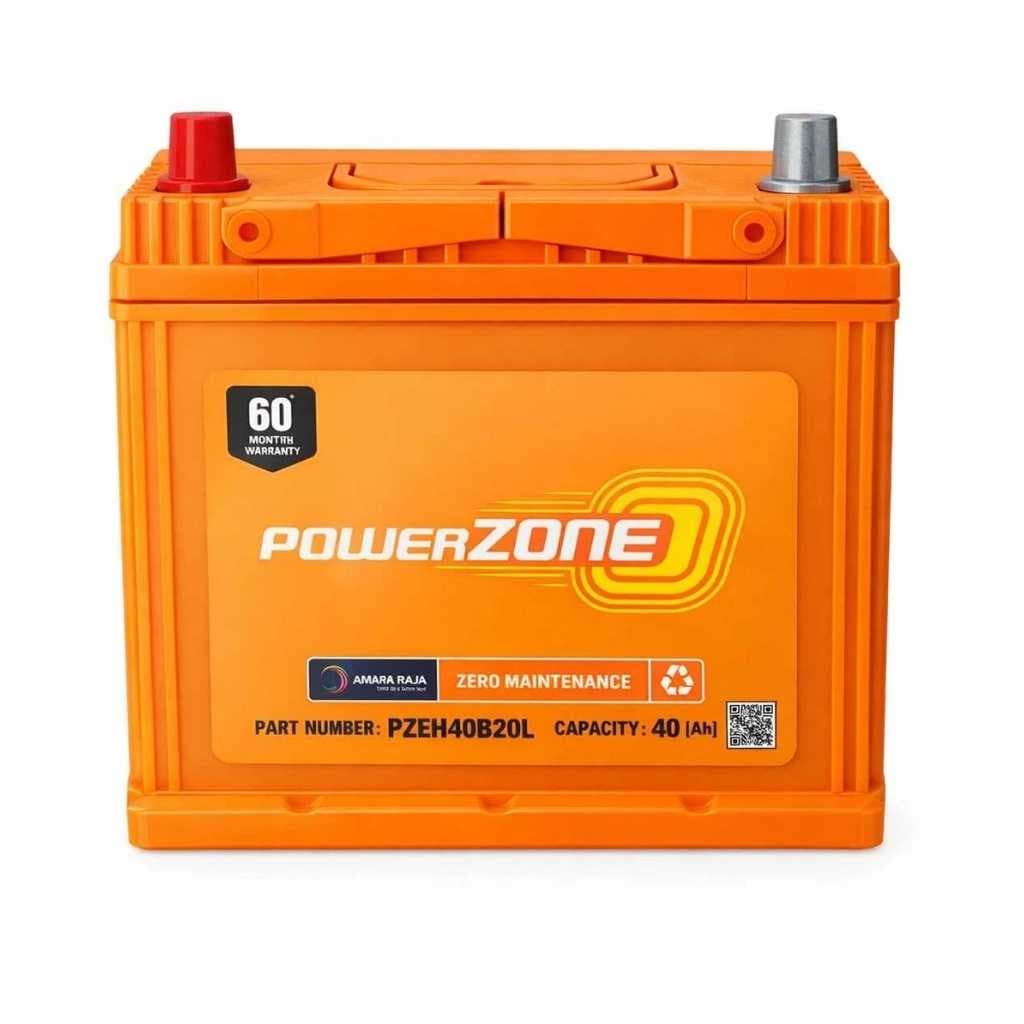 POWERZONE PZBH40B20L 40Ah Car Battery