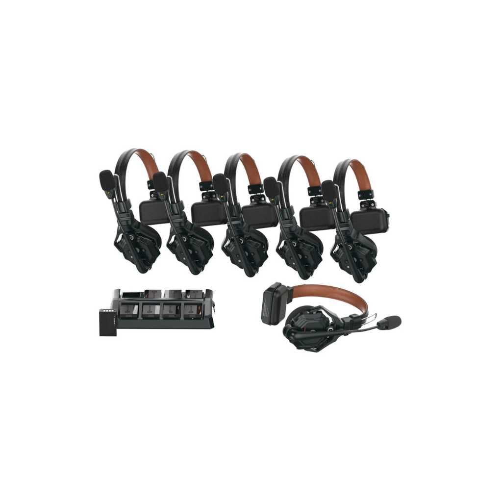 Hollyland Solidcom C1 Pro-6S Wireless Intercom System with 6 Headsets (1.9 GHz)