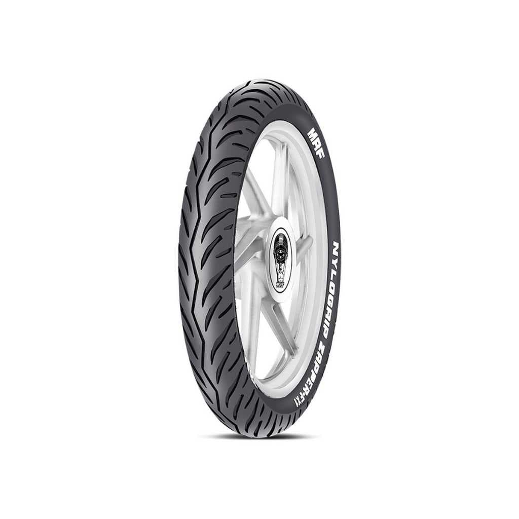 MRF Nylogrip Zapper-FX1 100/80-17 52P Tubeless Bike Tyre Front