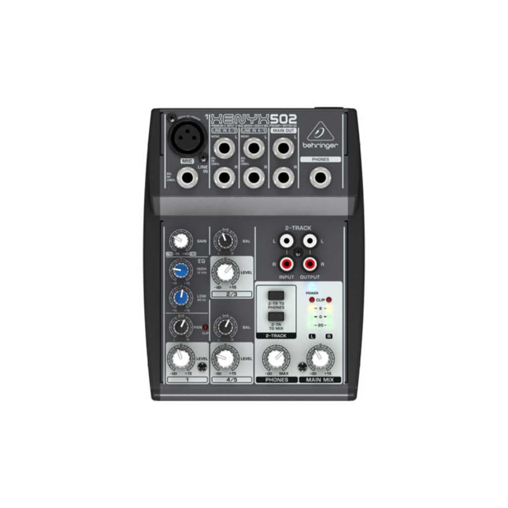 Behringer XENYX 502 5-Channel Compact Audio Mixer