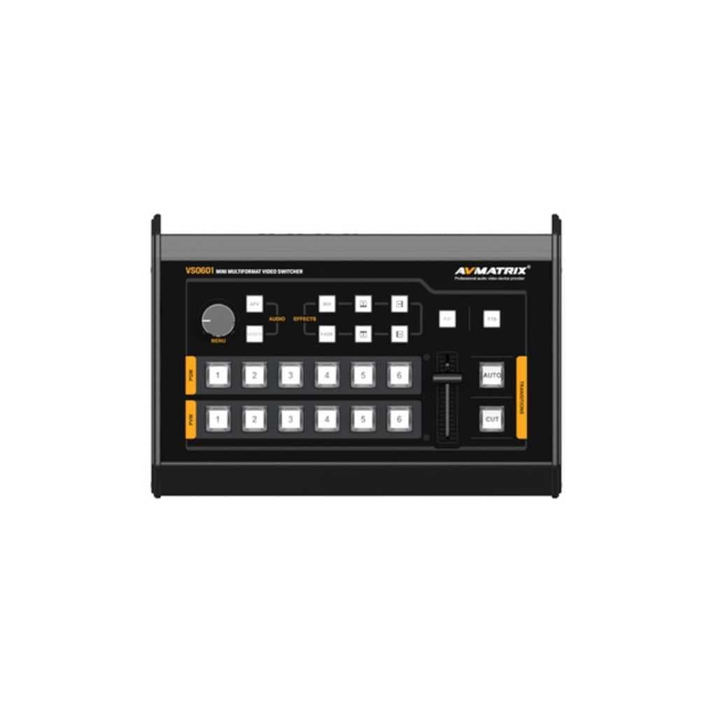 AVMatrix VS0601 Mini 6-Channel SDI/HDMI Multi-format Video Switcher
