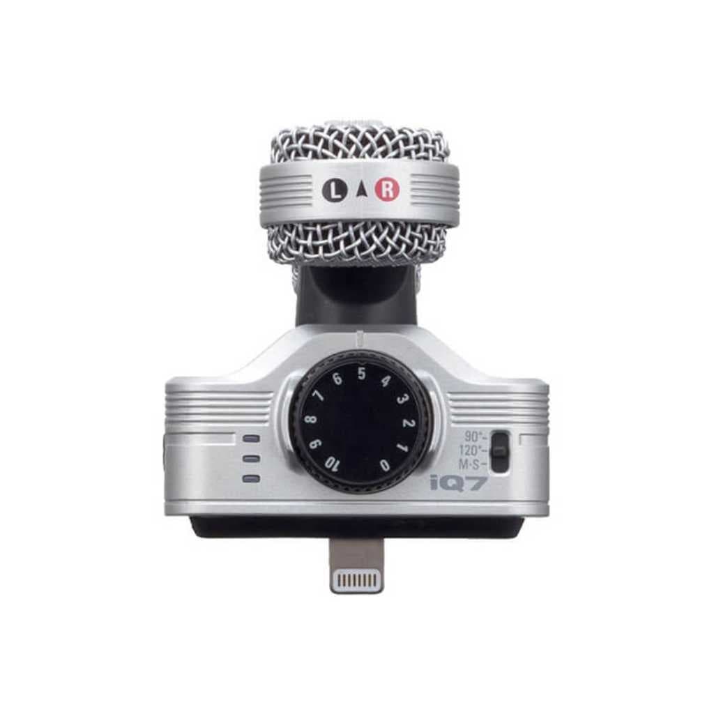 Zoom Mid-Side Stereo Microphone for iOS Devices with Lightning Connector – iQ7
