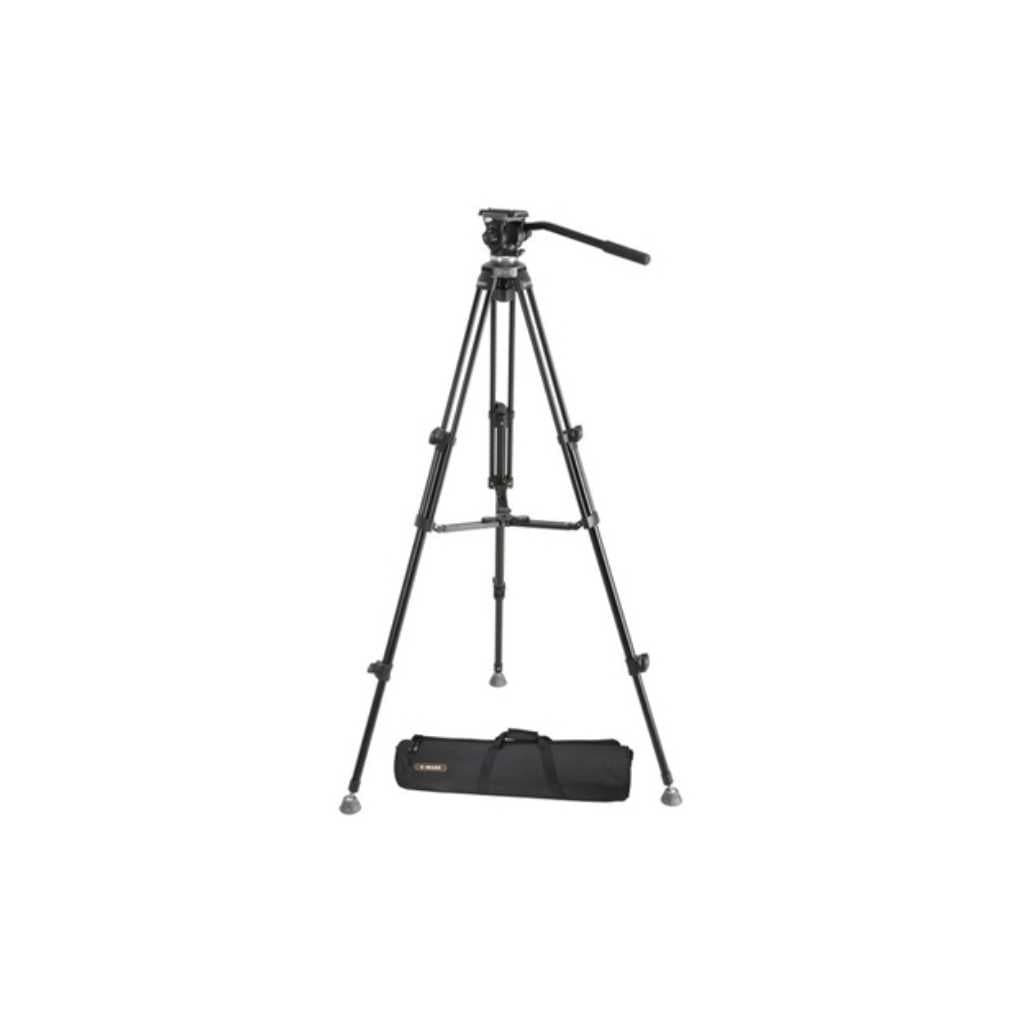 E-Image EK610 Professional Tripod Stand Kit with Fluid Head