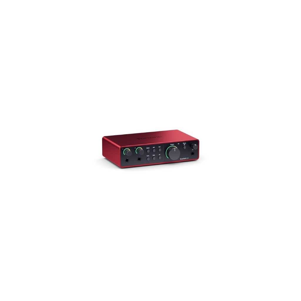 Focusrite Scarlett 2i2 4th Gen USB Audio Interface