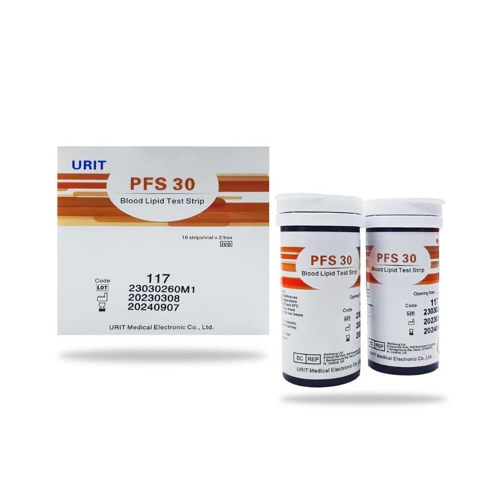 amiciCare Cholesterol Test Strips for Lipid Profile Tester with 20 Test Strips