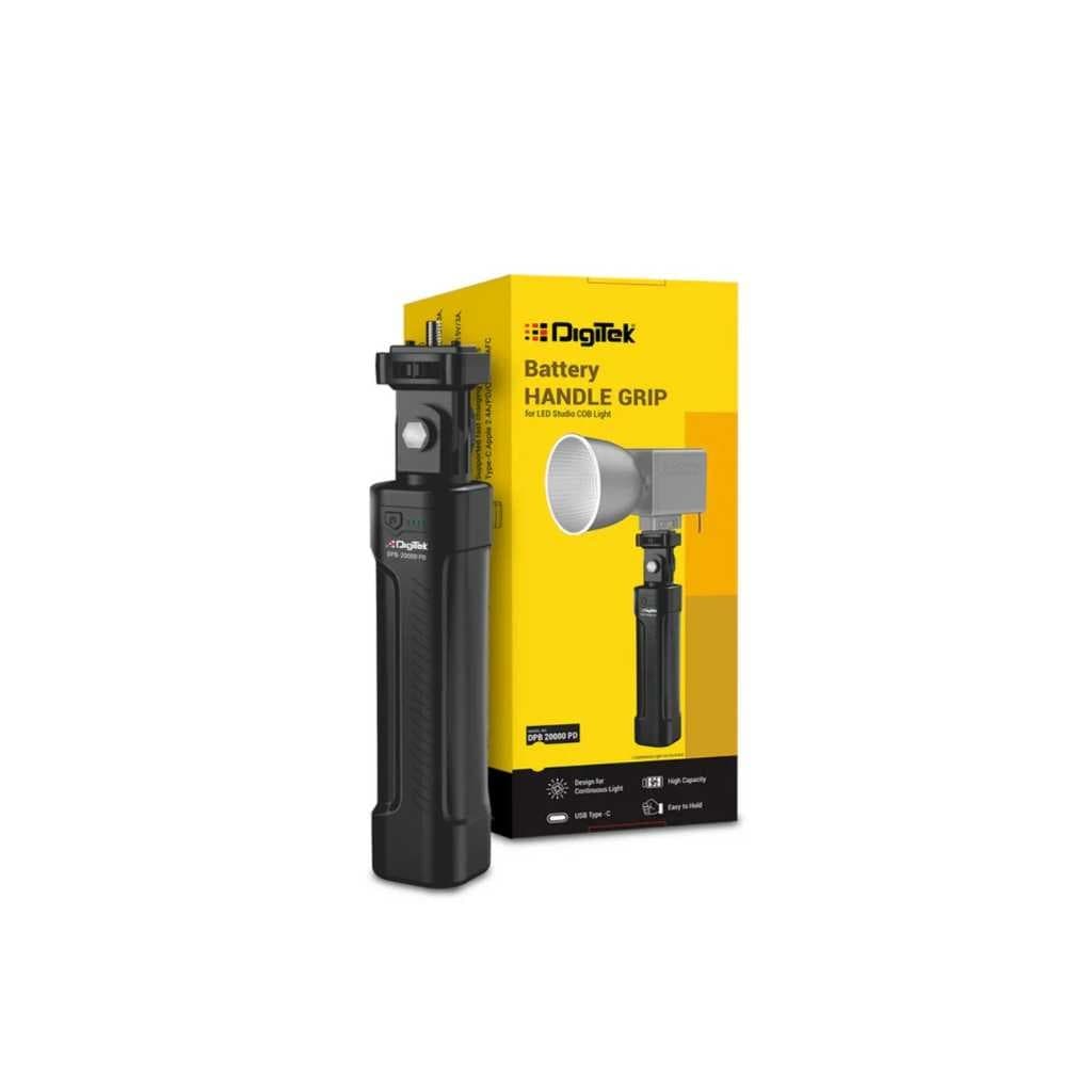 Digitek DPB-20000 PD Battery Handle Grip for LED Studio COB Light
