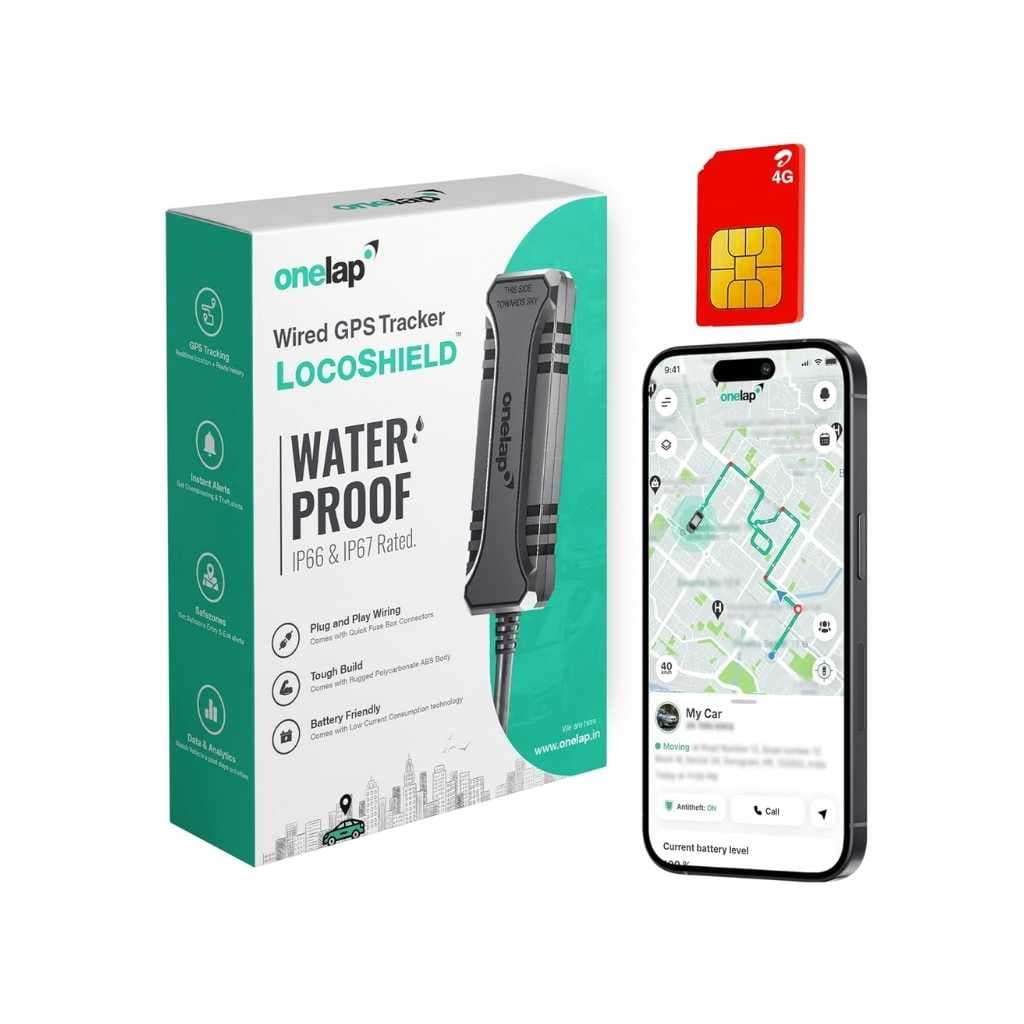Onelap LocoShield™ 2026 Waterproof GPS Tracker