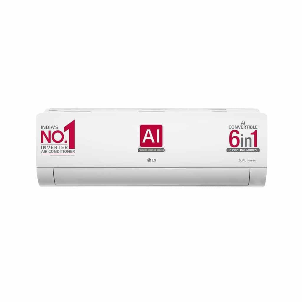 LG 1.5 Ton 3 Star AI Dual Inverter Split AC