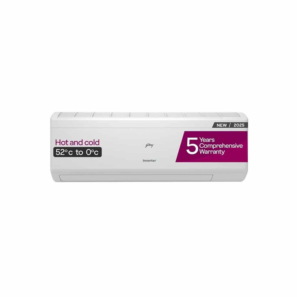 Godrej 1.5 Ton 3 Star Hot & Cold Convertible Inverter Split AC