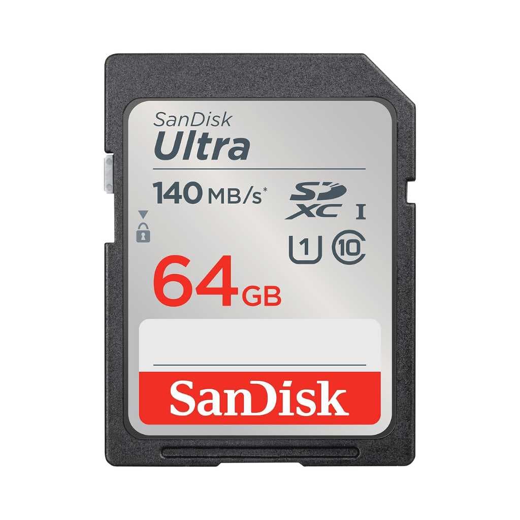 SanDisk Ultra UHS-I 64GB SD Memory Card