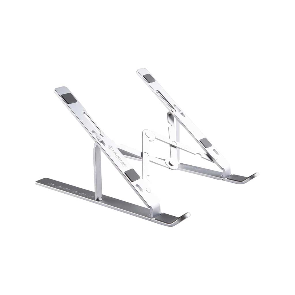 Lapcare Lapgo Aluminium Foldable Tabletop Laptop Stand with Pouch
